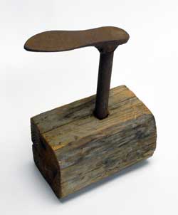 靴職人が使う「金床」を再生する。 : ちょい古道具ライフ