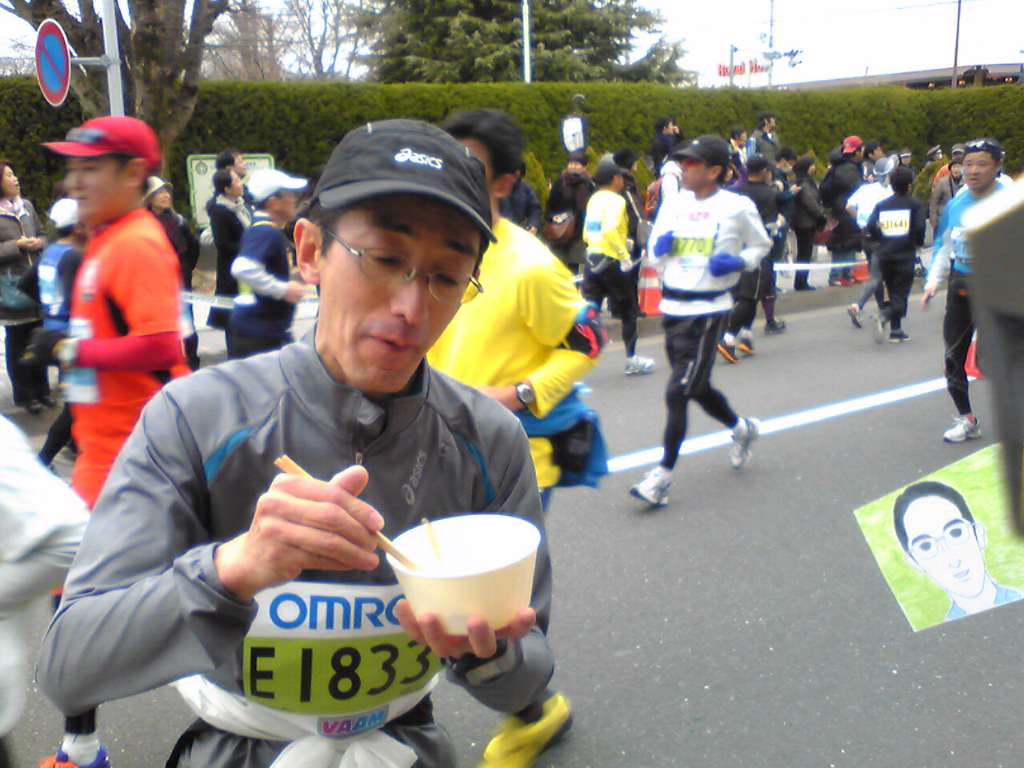 京都マラソンの松本先生を応援！_a0057559_1412487.jpg