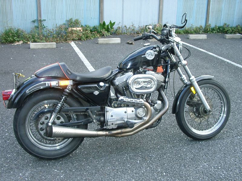 スポーツスター 純正 マフラーステー XL1200S XLH883 XL エボ スポスタ