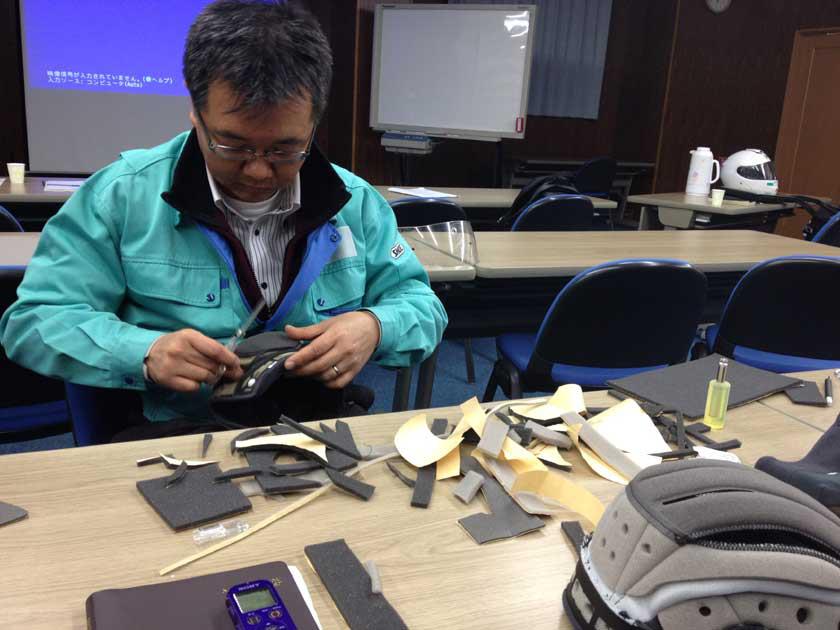 SHOEIヘルメット講習&茨城工場見学　その壱_b0163075_22285864.jpg