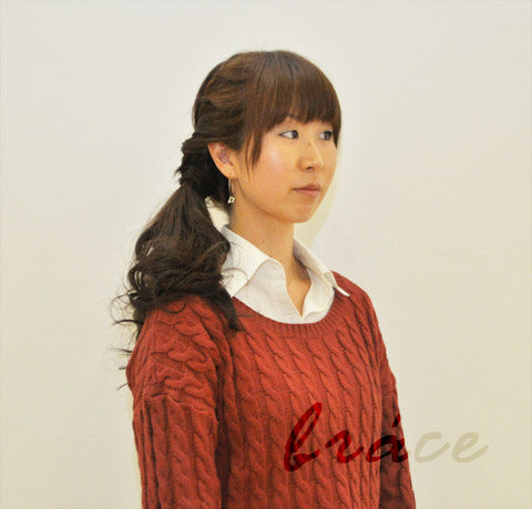 【brace】神戸コレクションレポート ヘアアレンジ来場者のフォトスナップ1_c0080367_15221327.jpg