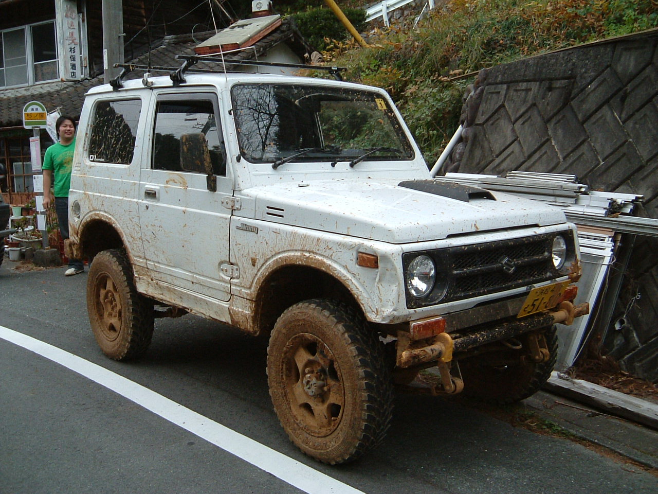 ヨコモナノクロ2台+ジムニー Rainbow Auto JIMNY SUPERLAP in 茂原ツインサーキット - YouTube
