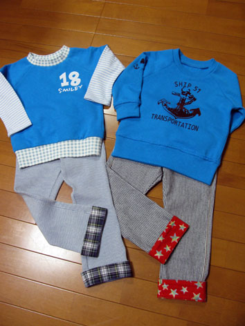 若さま用トップス 二枚!_f0129726_22244833.jpg