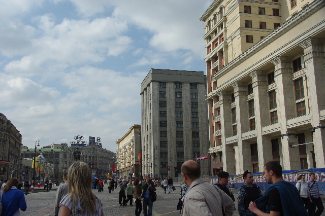 モスクワ観光　（１２）　マネージ広場と赤の広場_c0011649_20271061.jpg