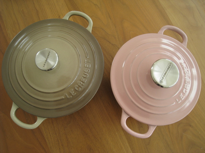 LE CREUSETココット ジャポネーズアンティークローズ18cm