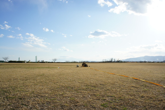 久しぶりの河川敷♪_b0233977_235559.jpg