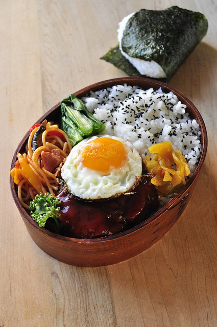ロコモコ風弁当_b0171098_851239.jpg