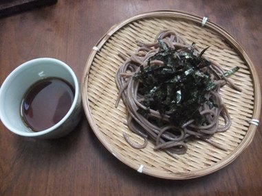 3月１５日　　孫のお七夜・お昼はお蕎麦_c0067508_21464637.jpg