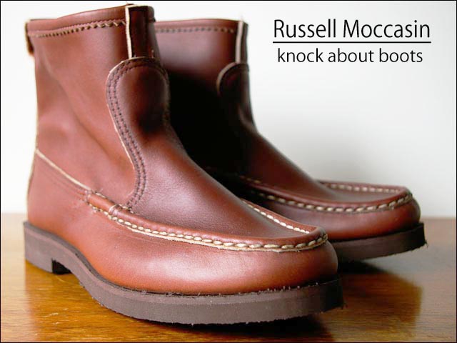 ⭕️RUSSELL MOCCASIN ラッセル モカシン ノックアバウト ブーツ