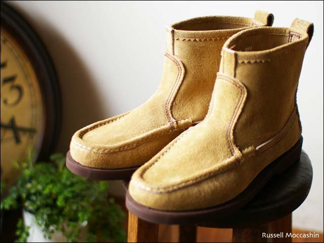 Russell Moccasin [ラッセルモカシン] KNOCK A BOUT BOOTS [ノックアバウトブーツ] laramie suede _f0051306_20535577.jpg