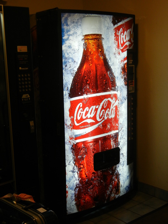 アメリカで見た コカコーラ自販機 おばあちゃんの すきなもの いろいろ