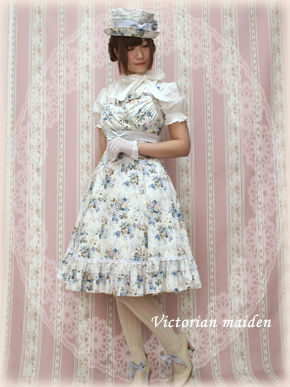 上品コーデはコレで安心！ ロココブーケカシュクールドレスのご紹介 maiden Victorian : ワンピース