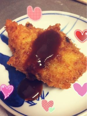 朝から例の肉じゃがコロッケ_a0209330_11562179.jpg