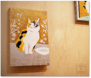 終了いたしました * makio hIsadaさん個展 「和猫 мишка(ミーシカ)」_e0161063_22423910.jpg