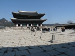 景福宮の王宮守門将交代儀式_f0019247_1640449.jpg