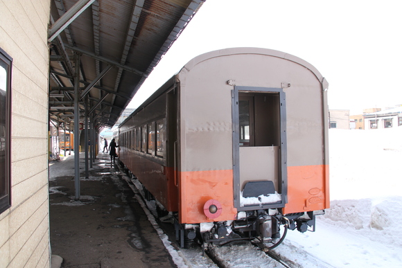 青森へラッセルを撮りに行く　3日目　その2　津軽鉄道五所川原駅_d0187275_11195842.jpg