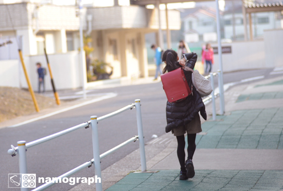 6年ぶりのランドセル姿_a0165860_1525236.jpg