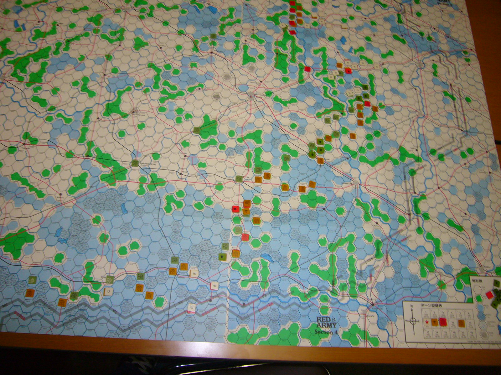 YSGA第273回定例会の様子その6(GDW)白ロシア大作戦その②)_b0173672_162085.jpg
