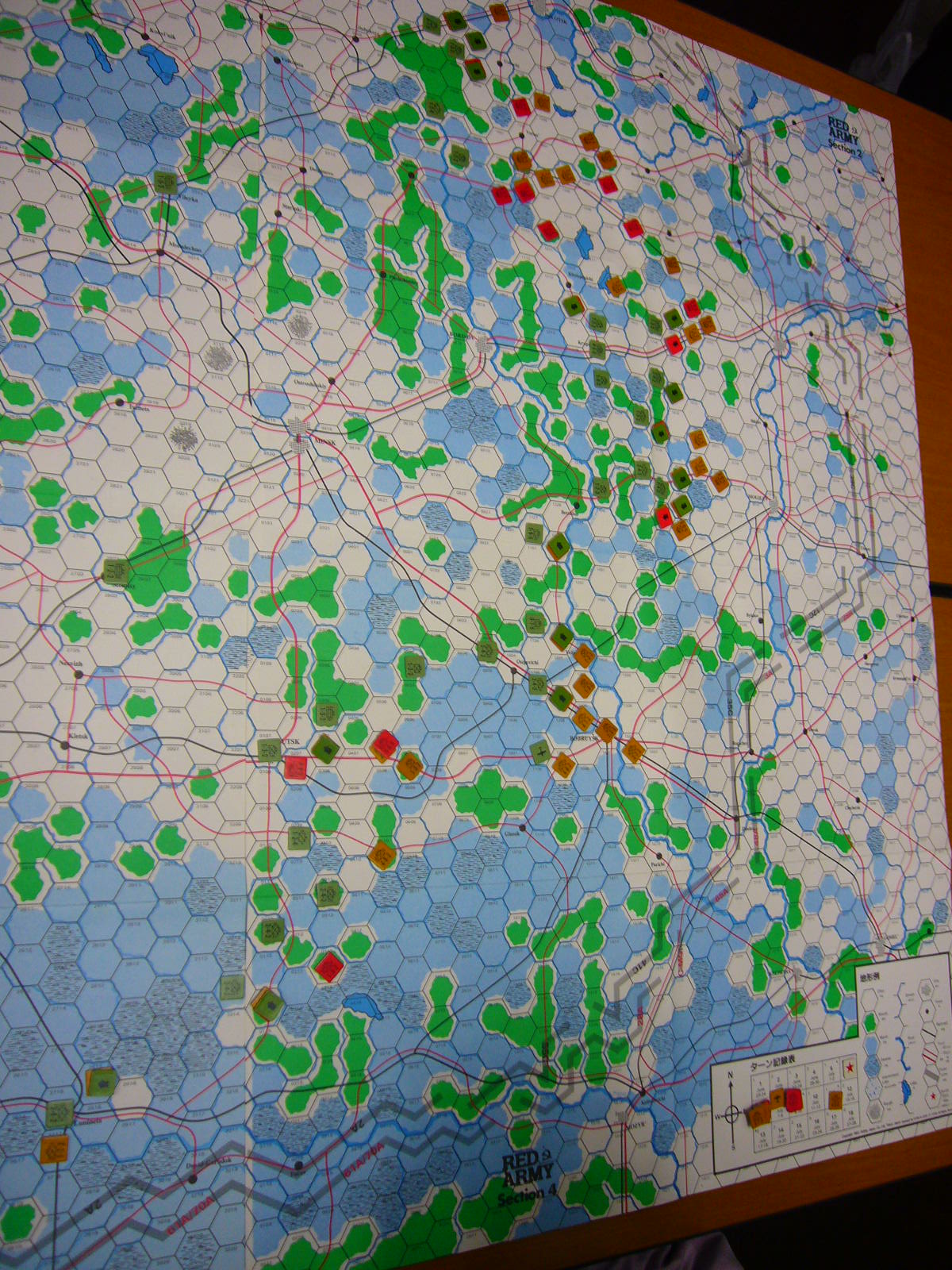 YSGA第273回定例会の様子その6(GDW)白ロシア大作戦その②)_b0173672_16514795.jpg