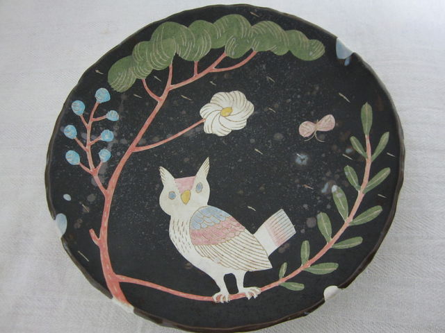 鹿児島睦 豆皿 ビオラ3色セット