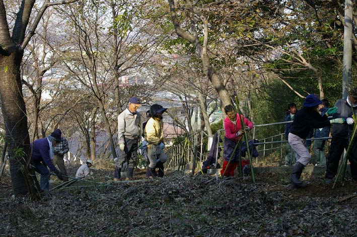 2011年度六国見山森林公園の臨時手入れ終了：3・26_c0014967_18595060.jpg