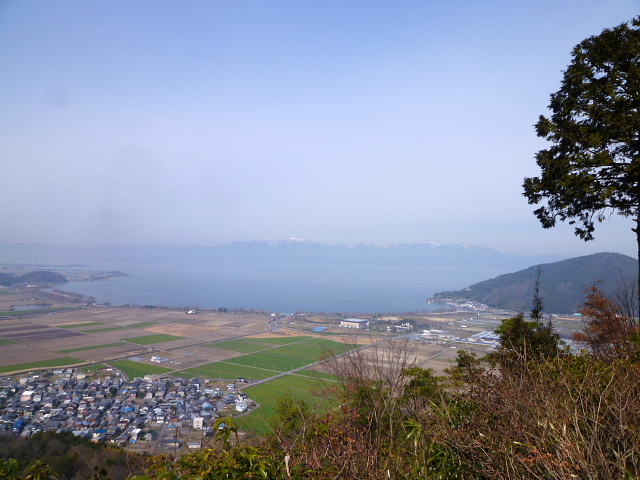 近江八幡　鶴翼山（八幡山）271.7M に登る_d0170615_21362751.jpg