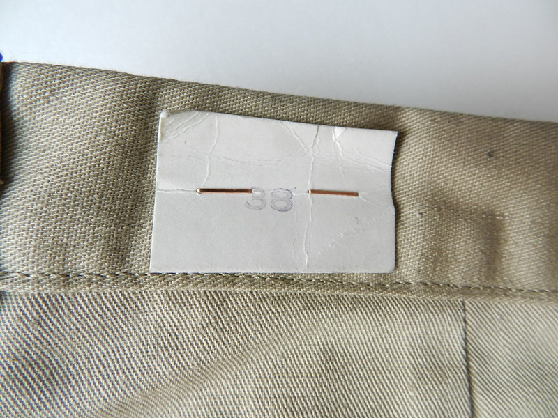French 50\'s chino pants dead stock_f0226051_14452832.jpg