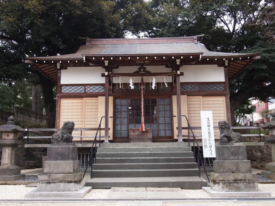 上田端八幡神社 (北区田端4丁目)_e0163471_1882274.jpg