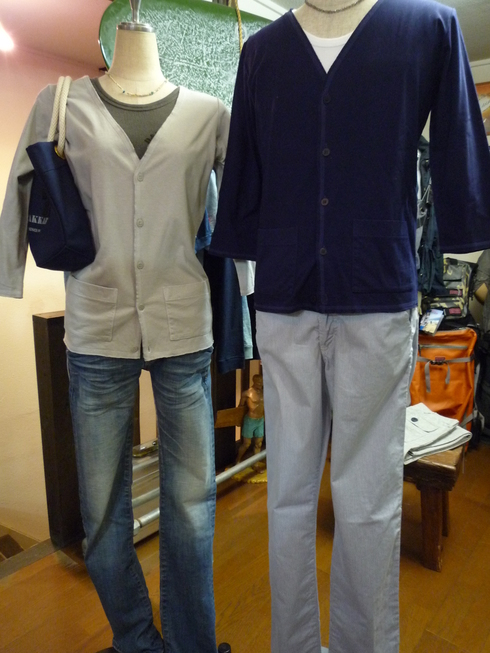 フルーツ染め七分袖カーディガン入荷♪_d0108933_1832992.jpg
