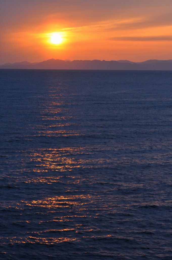 駿河湾に沈む夕陽_c0246358_5598.jpg