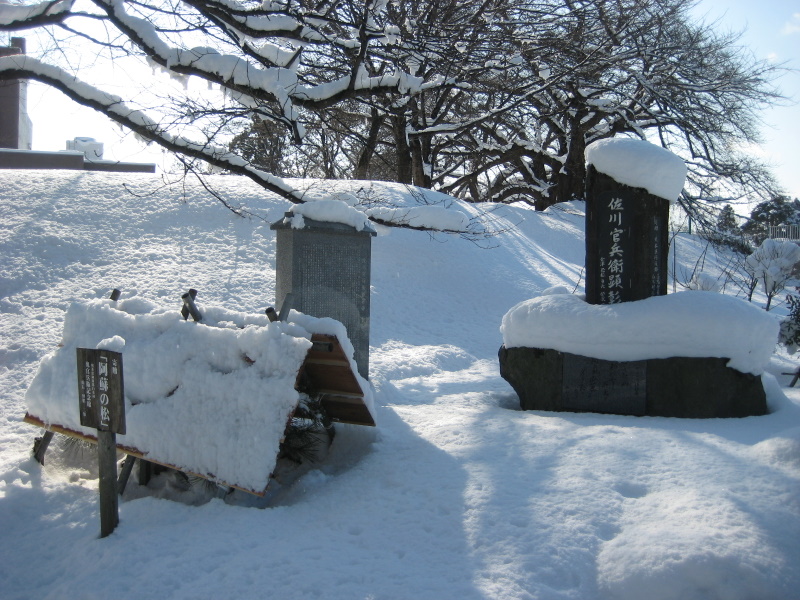 会津で正月(9)　佐川官兵衛ゆかりの地_c0013687_20484981.jpg