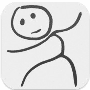 iPhone無料アプリ｜Draw A Stickman_d0174998_112385.gif