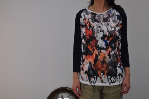 ひときわ目を引く・・・・ホースプリント-STELLA McCARTNEY-_e0127399_20133847.jpg