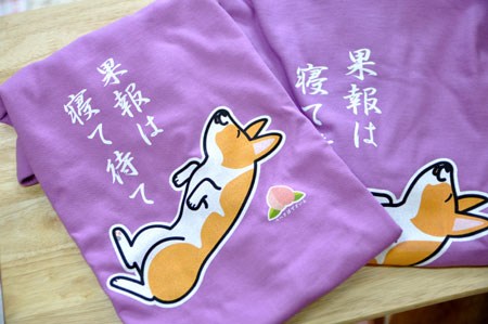 コーギーＴシャツ　うちの子サービス！_d0102523_1605212.jpg