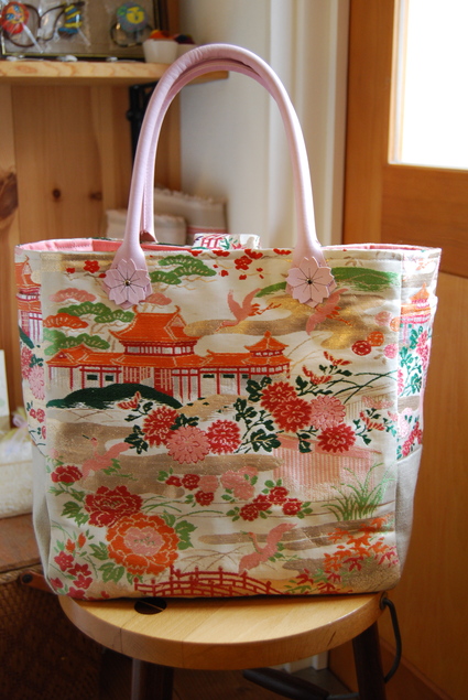 帯でトートbag _d0127925_12355076.jpg