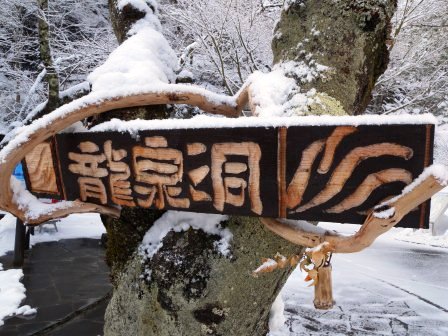 見納め?雪の龍泉洞_b0206037_9183743.jpg