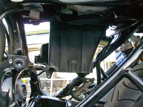 CB750（RC42） FCRキャブレター装着のための加工？？（part3