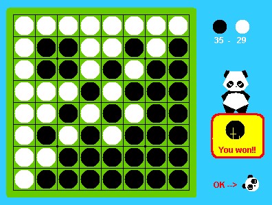 パンダオセロの結果 なるべく統計学を中心に書くよう努めます