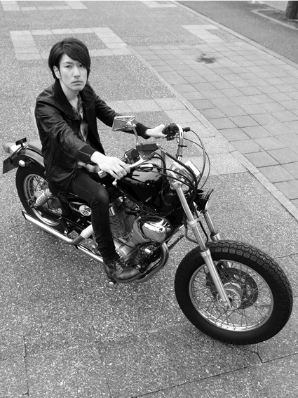 亀ケ谷 潤一 & YAMAHA XV250Virago(2012 0308)_f0203027_20222856.jpg