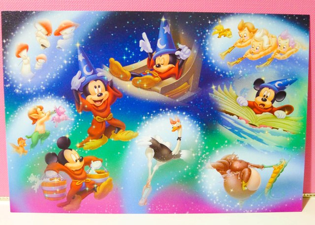 ディズニーストア ファンタジア ポストカードセット Disney Postcard Colｌection