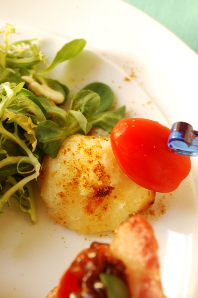 豚ひきとレタスの味噌チーズ焼き_d0104926_5335315.jpg