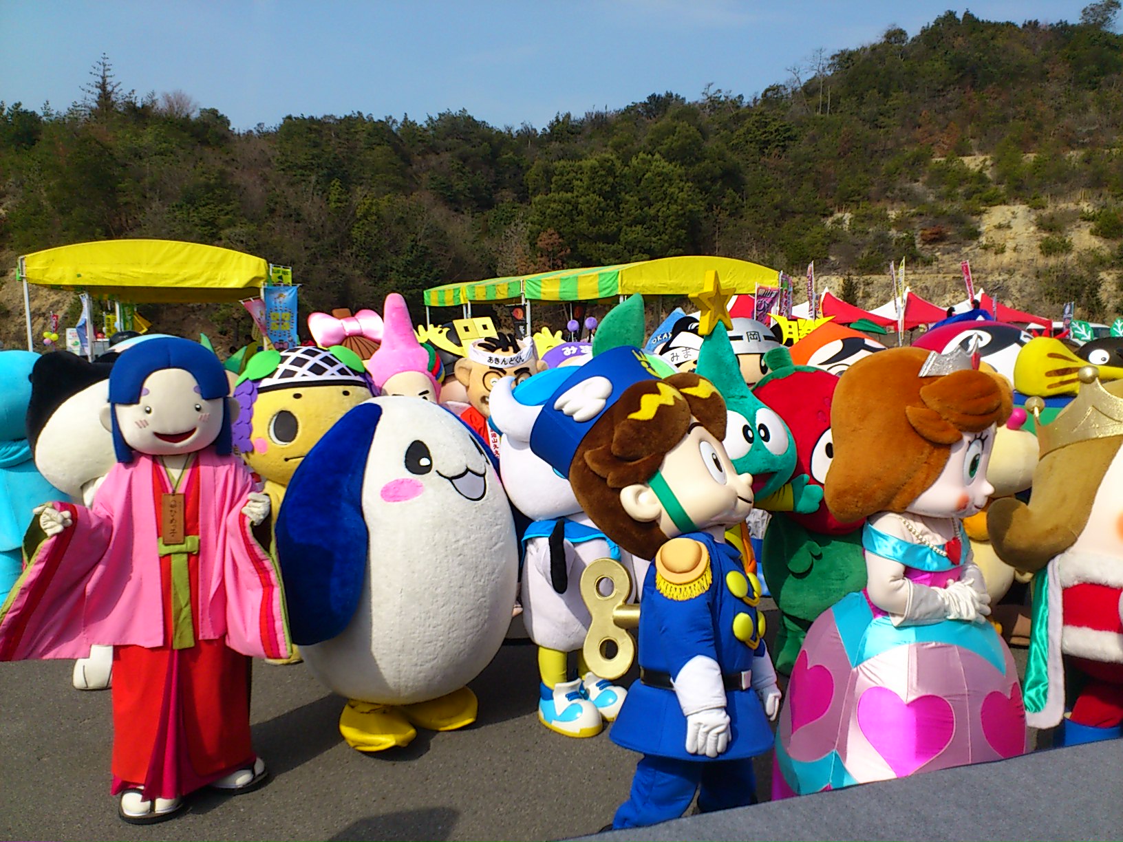 第３回ご当地キャラクターフェスティバルinおもちゃ王国 前編 ２０１２年３月２０日 ひめっ子ブログ 岡山県新庄村イメージキャラクター