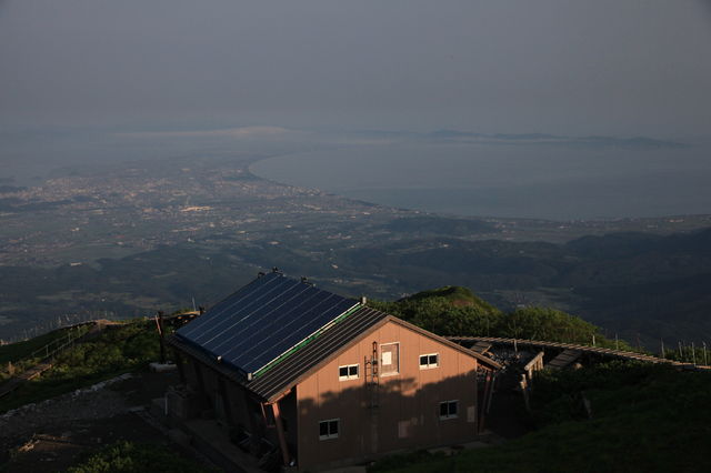 大山から見た日本海の夕焼け　　後編_c0236857_7535183.jpg