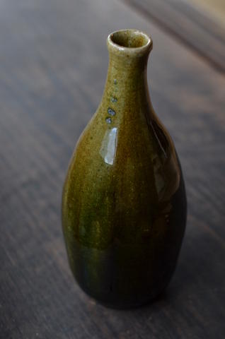 展示品:松村英治 緑釉瓶_d0087761_2133711.jpg