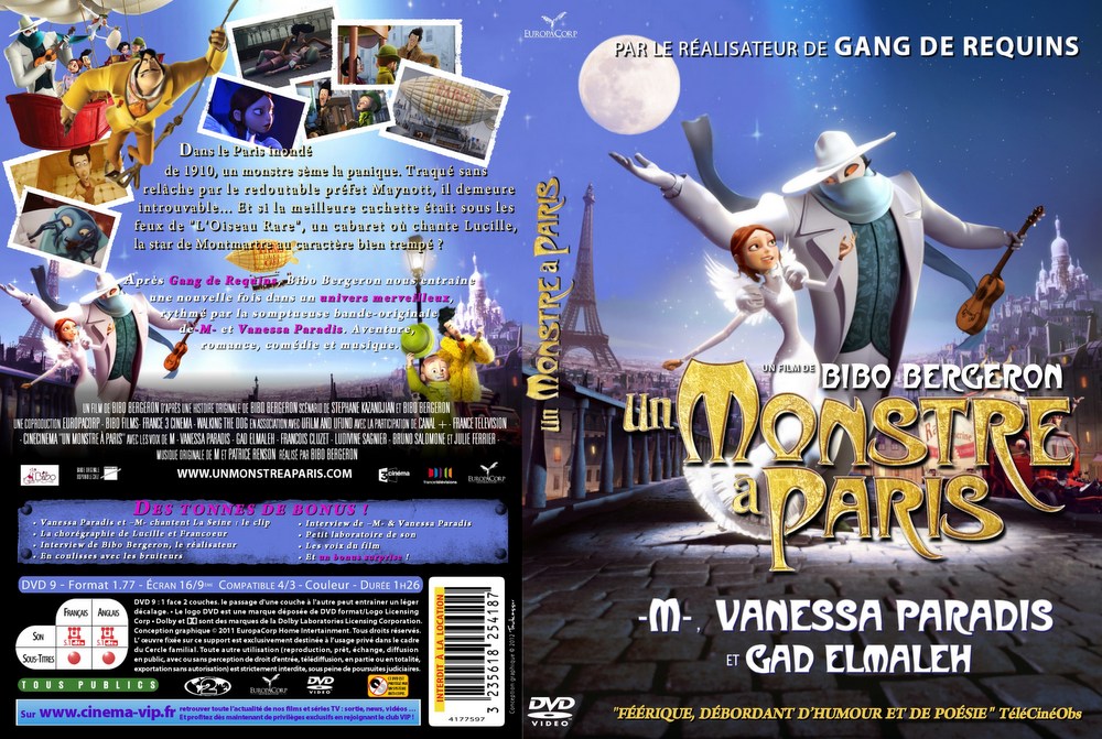 「Un Monstre à Paris」 DVD / Blu-ray  _b0172008_18262353.jpg