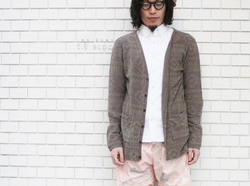 earth color cardigan_f0212574_22402653.jpg