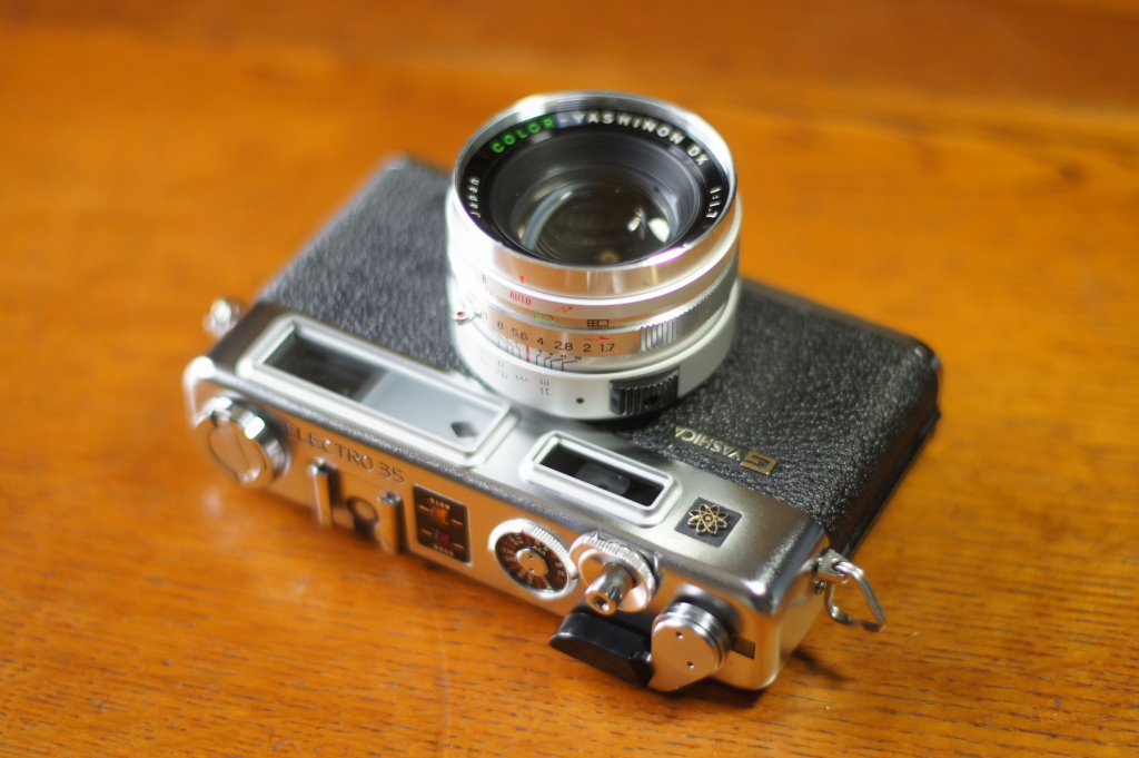 YASHICA ELECTRO 35 GSNについて : 読み、書き、写真