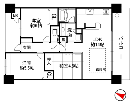 平城山駅徒歩2分 分譲賃貸登場!_e0251265_17461437.png