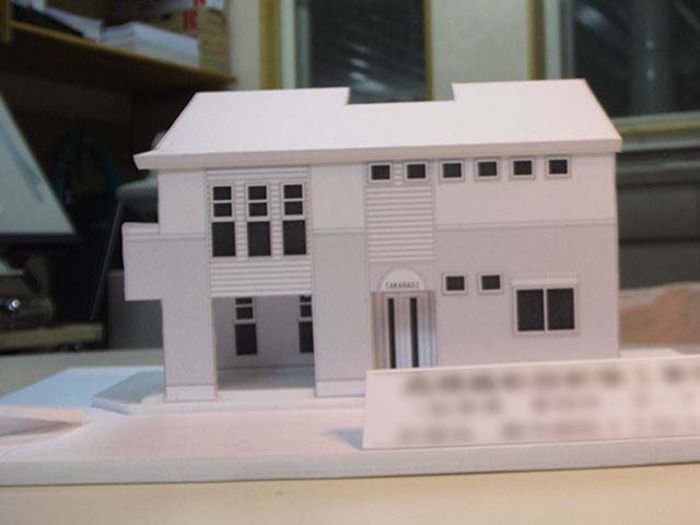 【事務所＆住宅】Takahasi House 《模型完成編》_b0084587_2305457.jpg