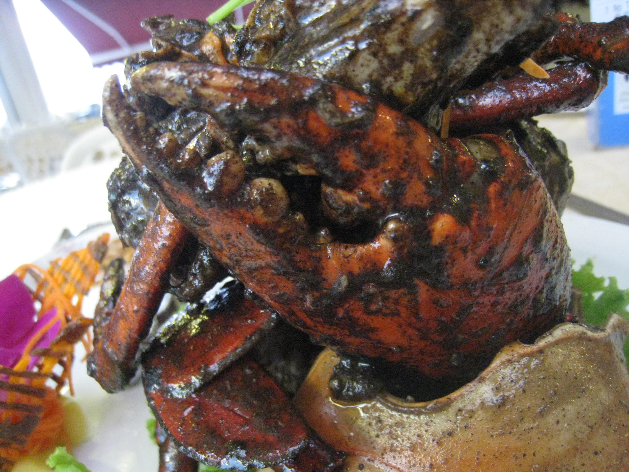 お独りさま black pepper crab@Long Beach_c0212604_20253924.jpg